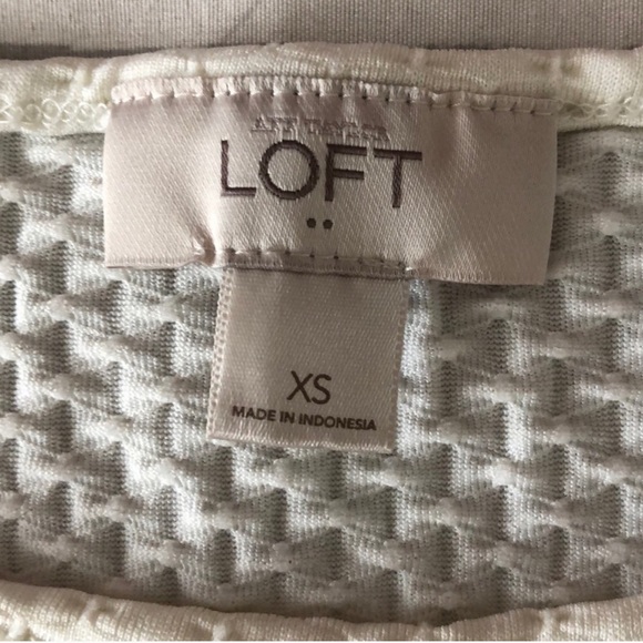 waffle peplum top - Picture 2 of 3